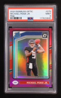 Michael Penix Jr. 2024 Donruss Optic Pink #279 RR RC (PSA 9) at PristineAuction.com