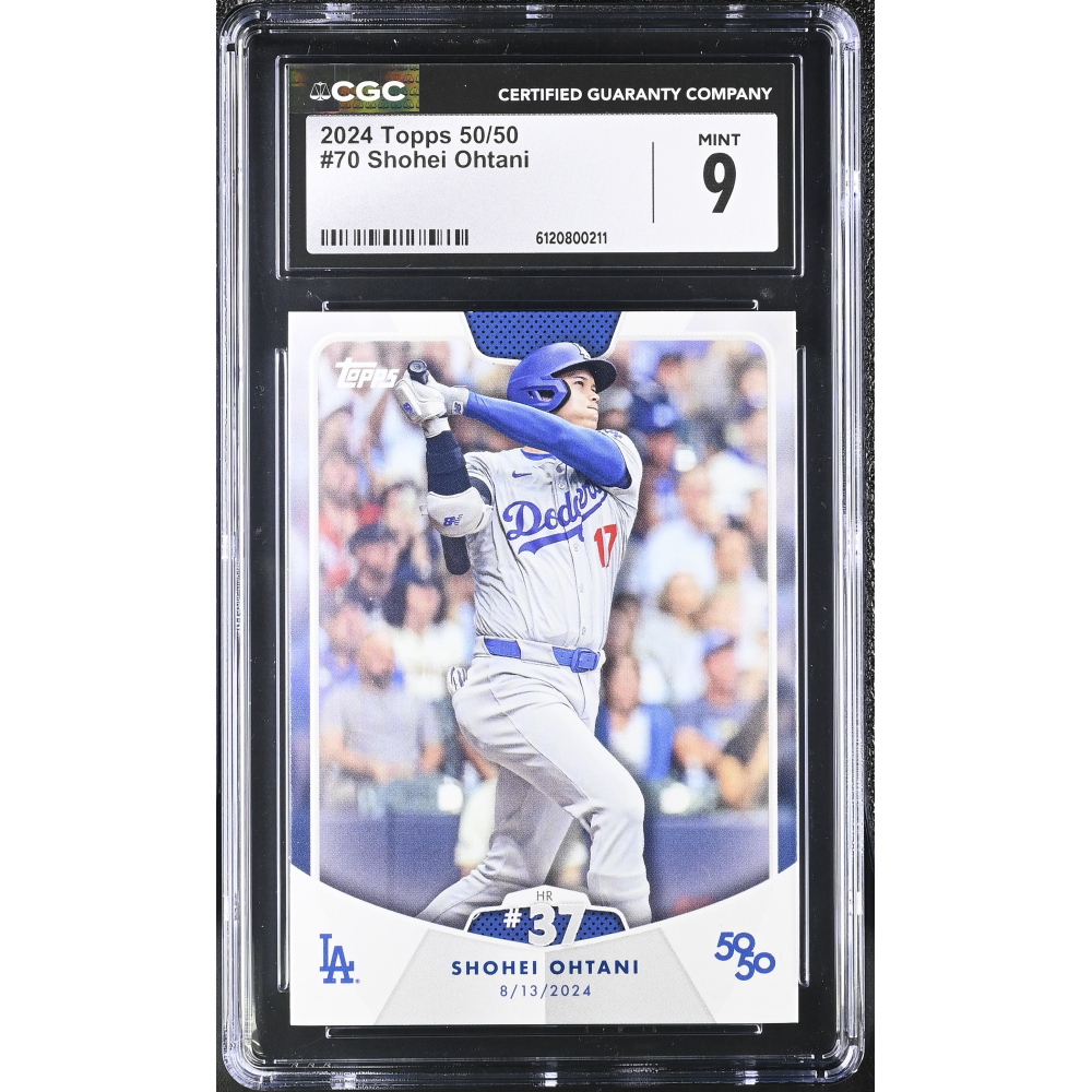 Shohei Ohtani 2024 Topps 50/50 Ohtani #70 (CGC 9) at PristineAuction.com