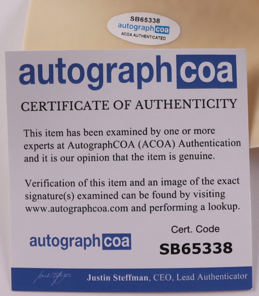 Nick Castle Signed "Halloween" Mask Inscribed "Michael Myers" (ACOA) at PristineAuction.com Nick Castle Signed "Halloween" Mask Inscribed "Michael Myers" (ACOA) at PristineAuction.com