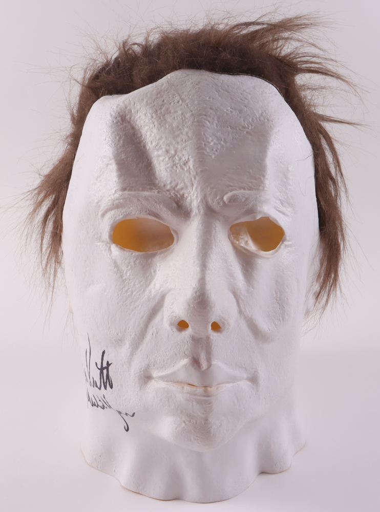 Nick Castle Signed "Halloween" Mask Inscribed "Michael Myers" (ACOA) at PristineAuction.com Nick Castle Signed "Halloween" Mask Inscribed "Michael Myers" (ACOA) at PristineAuction.com