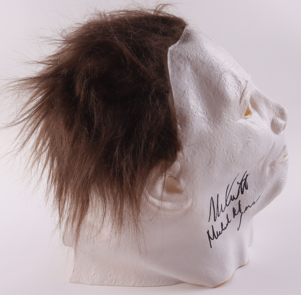 Nick Castle Signed "Halloween" Mask Inscribed "Michael Myers" (ACOA) at PristineAuction.com Nick Castle Signed "Halloween" Mask Inscribed "Michael Myers" (ACOA) at PristineAuction.com