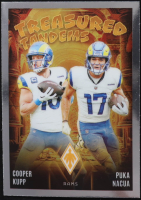 Cooper Kupp / Puka Nacua 2024 Panini Phoenix Treasured Tandems #17 at PristineAuction.com