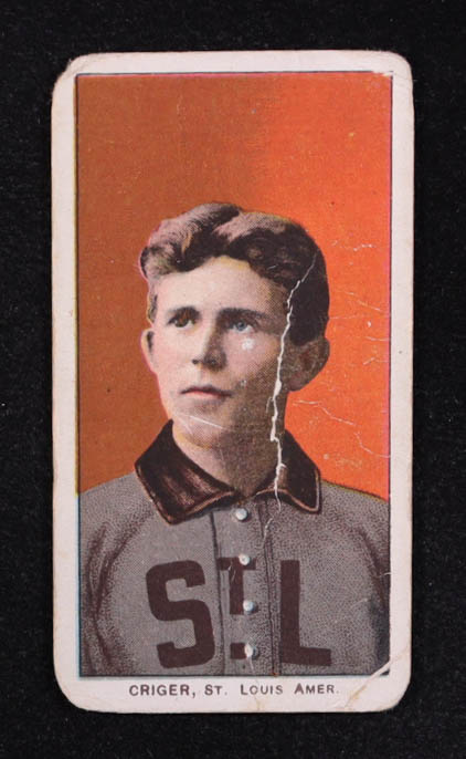 Lou Criger 1909-11 T206 #113 at PristineAuction.com Lou Criger 1909-11 T206 #113 at PristineAuction.com