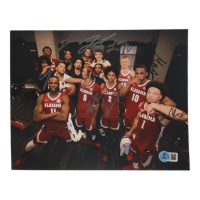 Alabama Crimson Tide 8x10 Photo Signed by (8) with Mark Sears, Chris Youngblood, Grant Nelson, Labaron Philon (Beckett) at PristineAuction.com