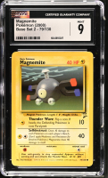 Magnemite 2000 Pokemon Base 2 Unlimited #79 (CGC 9) at PristineAuction.com