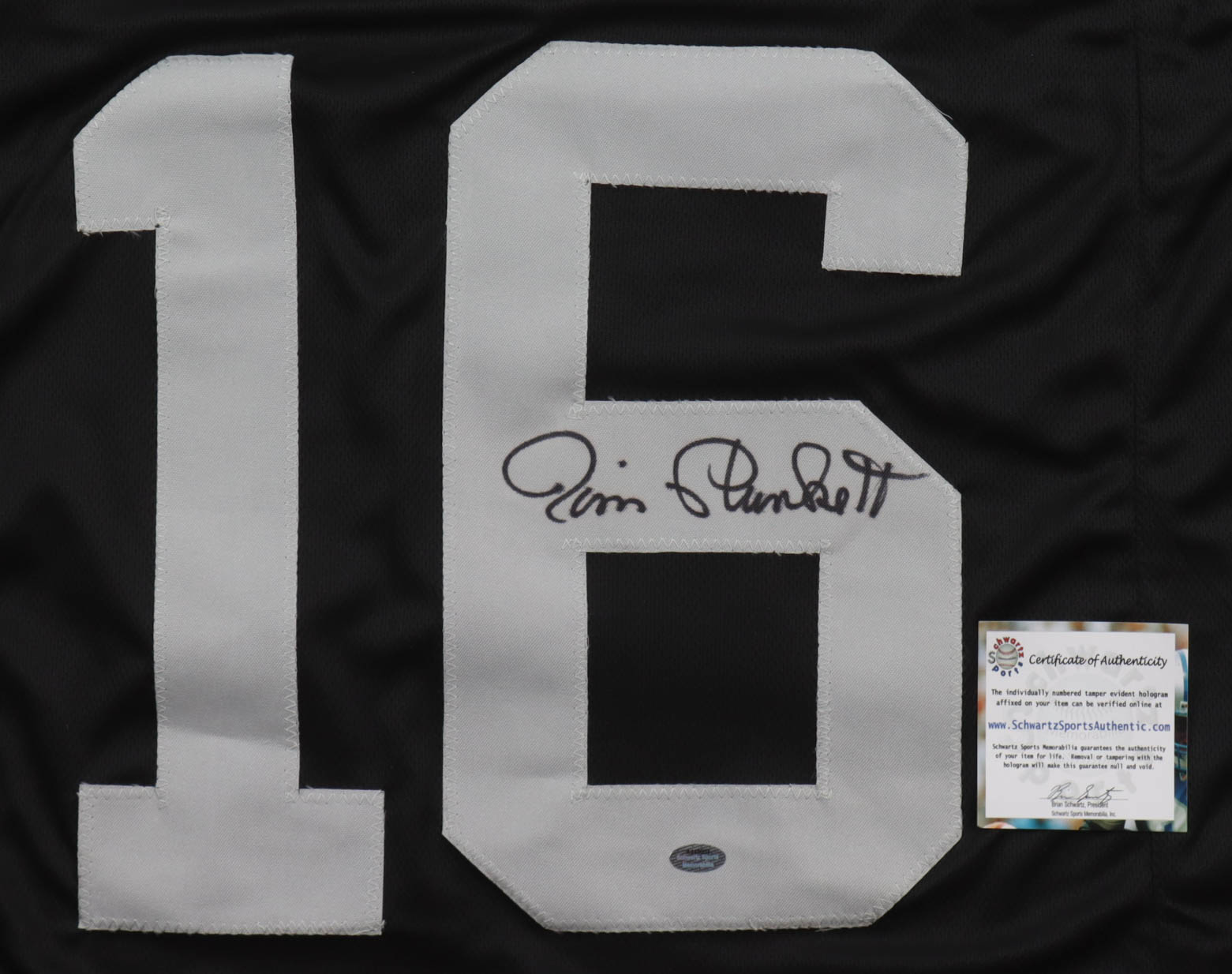 Jim Plunkett Signed Jersey (Schwartz) at PristineAuction.com Jim Plunkett Signed Jersey (Schwartz) at PristineAuction.com