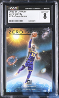 LeBron James 2020-21 Donruss Zero Gravity #2 (CGC 8) at PristineAuction.com
