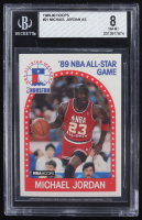 Michael Jordan 1989-90 Hoops #21 AS (BGS 8) at PristineAuction.com