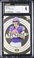 J.J. McCarthy 2024 Panini Illusions Mystique #8 (CGC 9) at PristineAuction.com