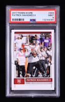 Patrick Mahomes II 2017 Score #403 RC (PSA 9) at PristineAuction.com