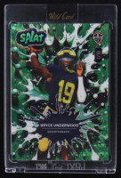 Bryce Underwood 2025 Wild Card Splat Green Wave #BU RC #1/10 at PristineAuction.com