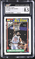 Michael Jordan 1992-93 Topps #115 AS (CGC 8.5) at PristineAuction.com