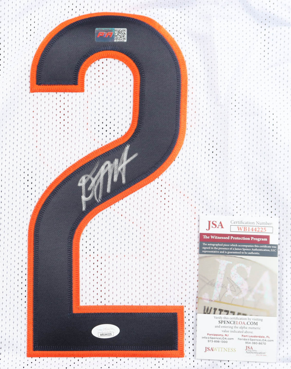 D.J. Moore Signed Jersey (JSA) at PristineAuction.com D.J. Moore Signed Jersey (JSA) at PristineAuction.com