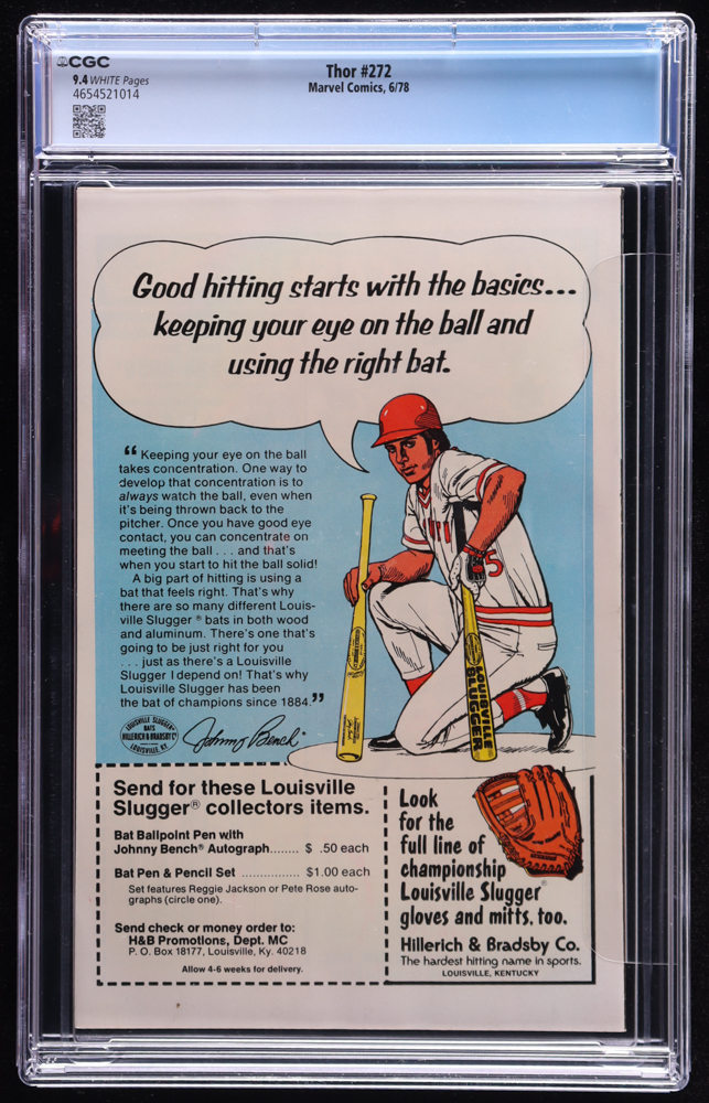 1978 "Thor" #272 Marvel Comic Book (CGC 9.4) at PristineAuction.com 1978 "Thor" #272 Marvel Comic Book (CGC 9.4) at PristineAuction.com