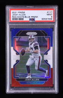 Josh Allen 2021 Panini Prizm Prizms Red White and Blue #117 (PSA 9) at PristineAuction.com