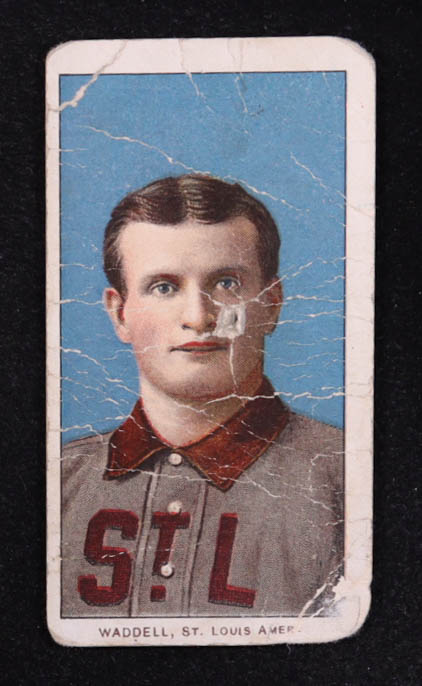 Rube Waddell 1909-11 T206 #496 / Portrait at PristineAuction.com Rube Waddell 1909-11 T206 #496 / Portrait at PristineAuction.com