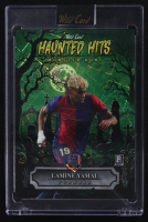 Lamine Yamal 2025 Wild Card Haunted Hits Monster Hunt Cemetery Green Laser #LY #2/3 at PristineAuction.com