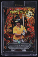 Nick Kurtz 2025 Wild Card Haunted Hits Monster Hunt Haunted House Orange Scope #NK RC #2/4 at PristineAuction.com