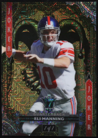 Eli Manning 2024 Wild Card 7 Card Studs Joker Mojo Gold #7JWEM #1/1 at PristineAuction.com
