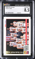 Team USA 1992-93 Hoops #NNO (CGC 8.5) at PristineAuction.com