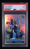 Josh Allen 2024 Donruss Downtown! #2 (PSA 9) at PristineAuction.com