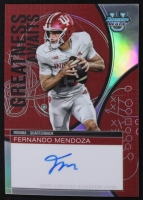 Fernando Mendoza 2025 Bowman's Best University Greatness Awaits Autographs #GAFM RC at PristineAuction.com