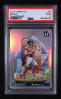 Bo Nix 2024 Donruss Downtown! #19 RC (PSA 9) at PristineAuction.com