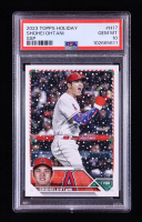 Shohei Ohtani 2023 Topps Holiday Rare Photo Variations #H17 (PSA 10) at PristineAuction.com