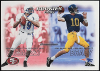 Tom Brady / Giovanni Carmazzi 2000 SkyBox Dominion #234 RC at PristineAuction.com