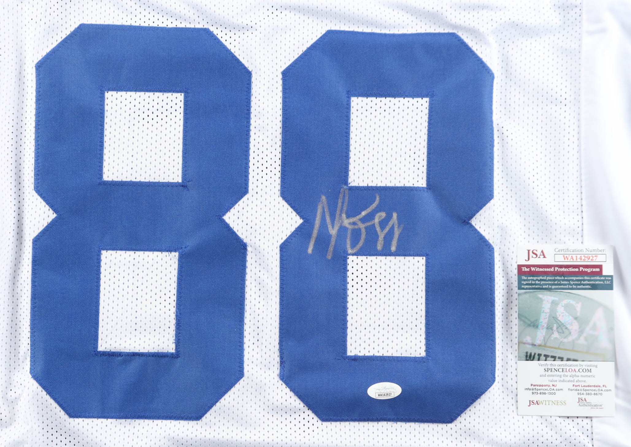 Marvin Harrison Signed Jersey (JSA) at PristineAuction.com Marvin Harrison Signed Jersey (JSA) at PristineAuction.com