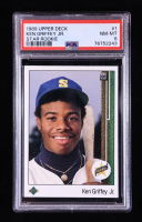 Ken Griffey Jr. 1989 Upper Deck #1 RC (PSA 8) at PristineAuction.com