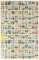 1988 Topps Mini Baseball Uncut Sheet of (132) Cards at PristineAuction.com