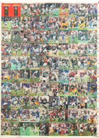 1994 Classic Football Uncut Sheet of (100) Cards at PristineAuction.com