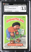 Cementin' Quentin 1987 Topps Garbage Pail Kids #370a (CGC 3.5) at PristineAuction.com