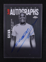 Anderson Silva 2025 Topps Chrome UFC Octagon Legends Autographs #OLAAS at PristineAuction.com