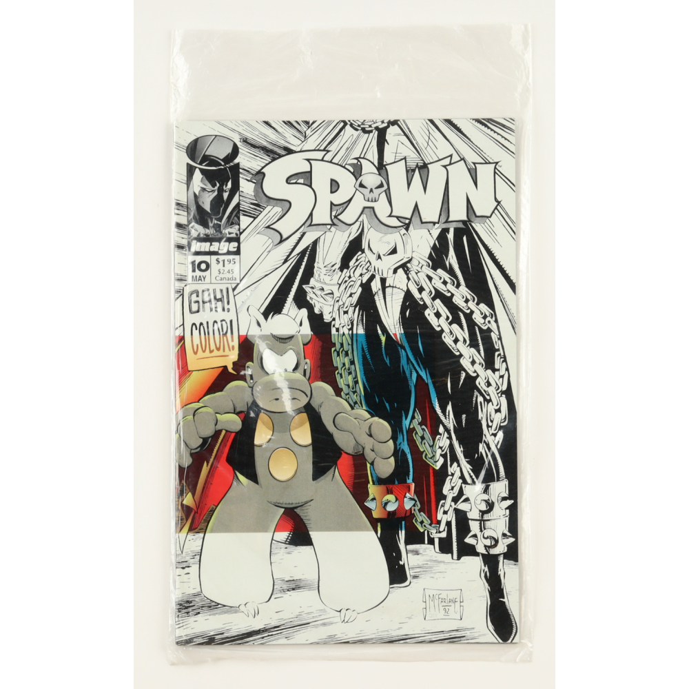 1993 "Spawn" Issue #10 Image Comic Book at PristineAuction.com