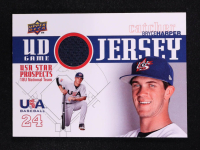 Bryce Harper 2009 Upper Deck Signature Stars USA Star Prospects Jerseys #8 RC at PristineAuction.com