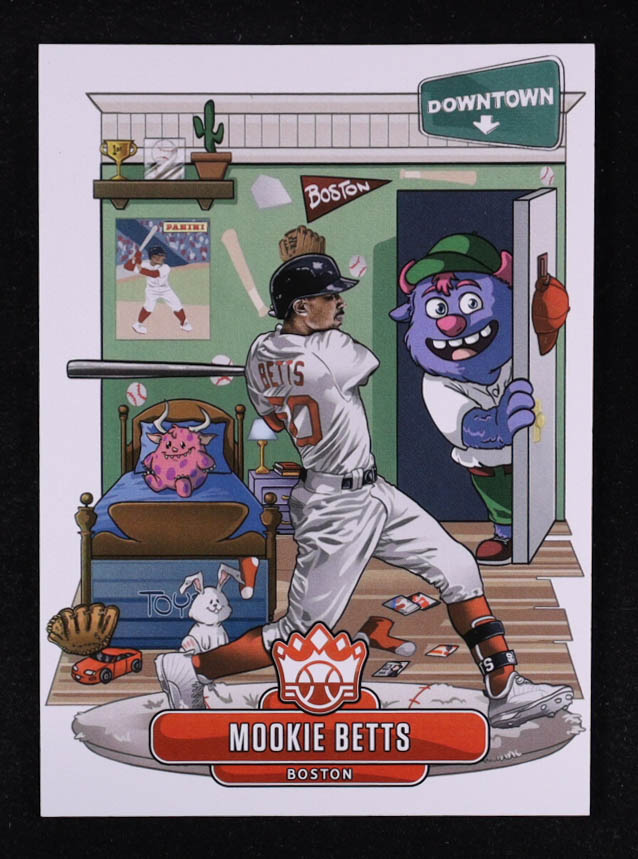 Mookie Betts 2019 Diamond Kings Downtown #D4 at PristineAuction.com Mookie Betts 2019 Diamond Kings Downtown #D4 at PristineAuction.com