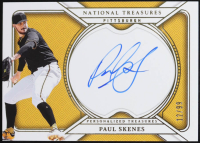 Paul Skenes 2025 Panini National Treasures Personalized Treasures Autographs #3 #12/99 at PristineAuction.com