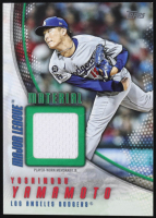 Yoshinobu Yamamoto 2025 Topps Update Major League Materials Green #MMUYY #13/99 at PristineAuction.com