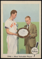 Ted Williams 1959 Fleer #32 / Most Valuable Player at PristineAuction.com