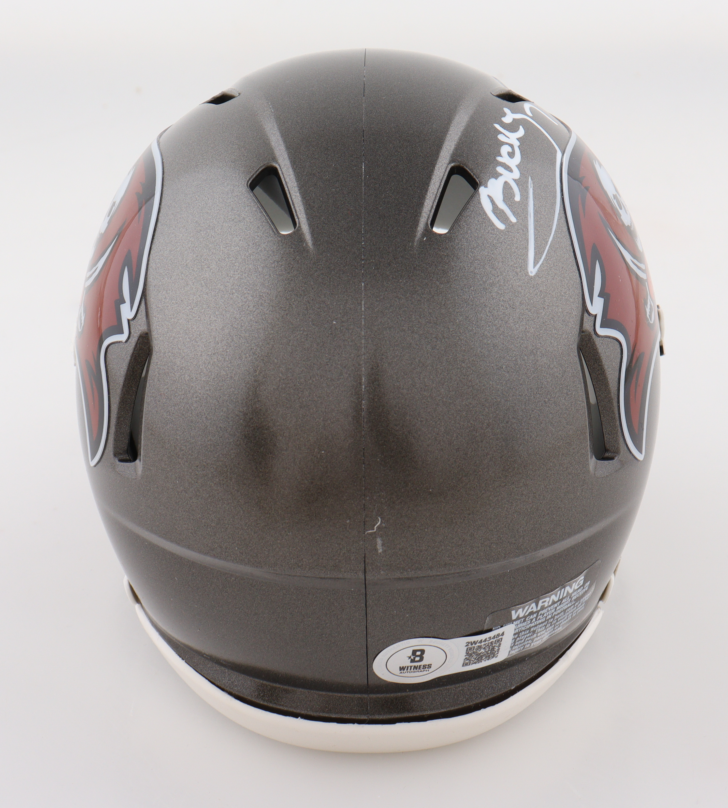 Bucky Irving Signed Buccaneers Speed Mini Helmet (Beckett) at PristineAuction.com Bucky Irving Signed Buccaneers Speed Mini Helmet (Beckett) at PristineAuction.com