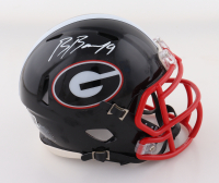 Brock Bowers Signed Georgia Bulldogs Speed Mini Helmet (Beckett) at PristineAuction.com