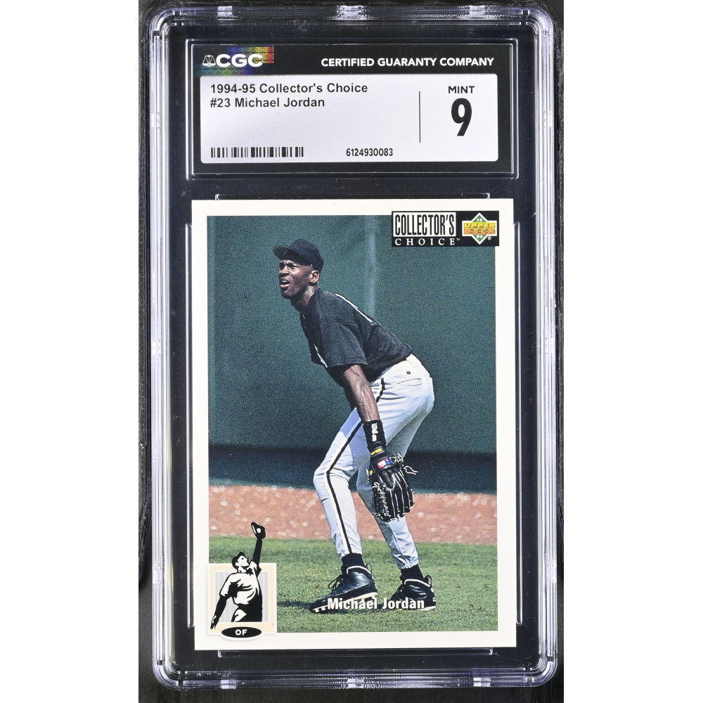 Michael Jordan 1994-95 Collector's Choice #23 BB RC (CGC 9) at PristineAuction.com
