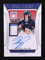 Mike Piazza 2022 Panini National Treasures Hall of Fame Material Signatures #19 #13/25 at PristineAuction.com