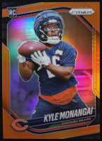 Kyle Monangai 2025 Panini Prizm Prizms Orange #348 RC #082/249 at PristineAuction.com