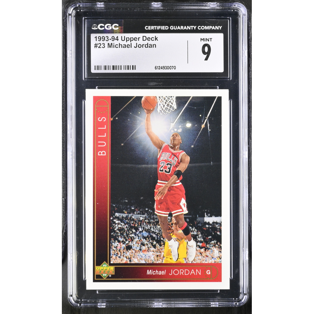 Michael Jordan 1993-94 Upper Deck #23 (CGC 9) at PristineAuction.com