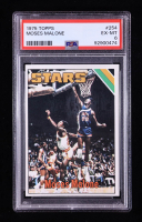 Moses Malone 1975-76 Topps #254 RC (PSA 6) at PristineAuction.com