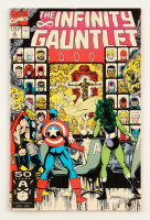 1991 "The Infinity Gauntlet" Issue #2 Marvel Comic Book at PristineAuction.com