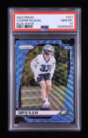 Cooper DeJean 2024 Panini Prizm Prizms Blue Wave #321 #178/230 RC (PSA 10) at PristineAuction.com